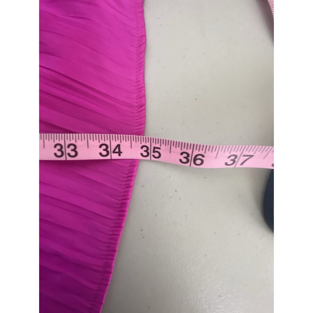 Anthropologie Tunic Dress Women's Size Small Giulia Fushia Pink Swing Dress Boho - Picture 6 of 7